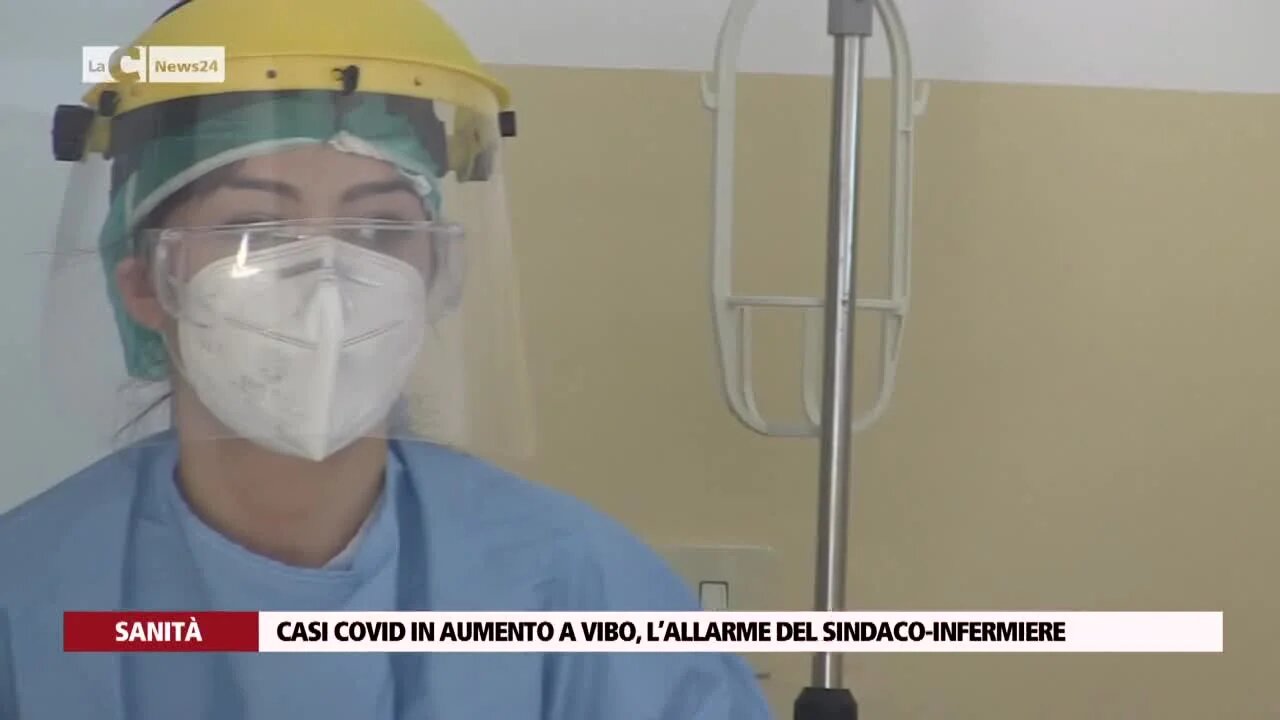 Casi Covid in aumento a Vibo, l’allarme del sindaco-infermiere