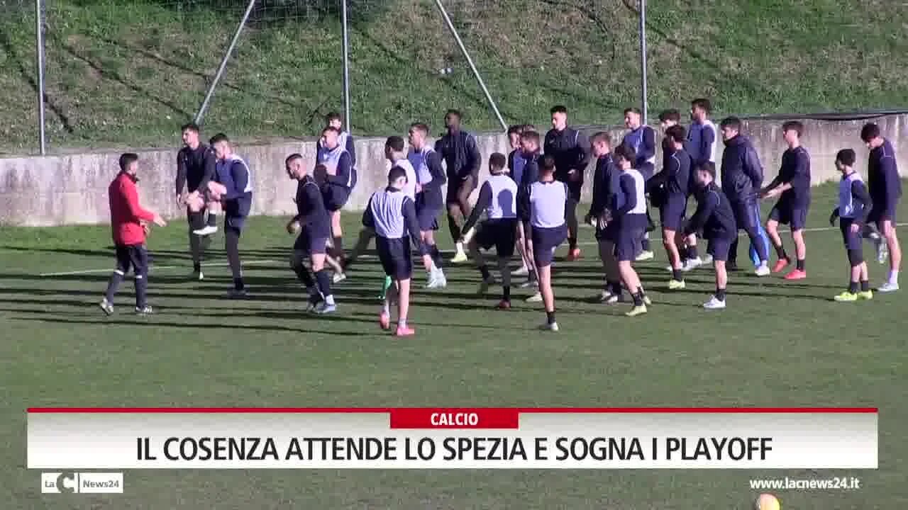 Il Cosenza attende lo Spezia e sogna i playoff