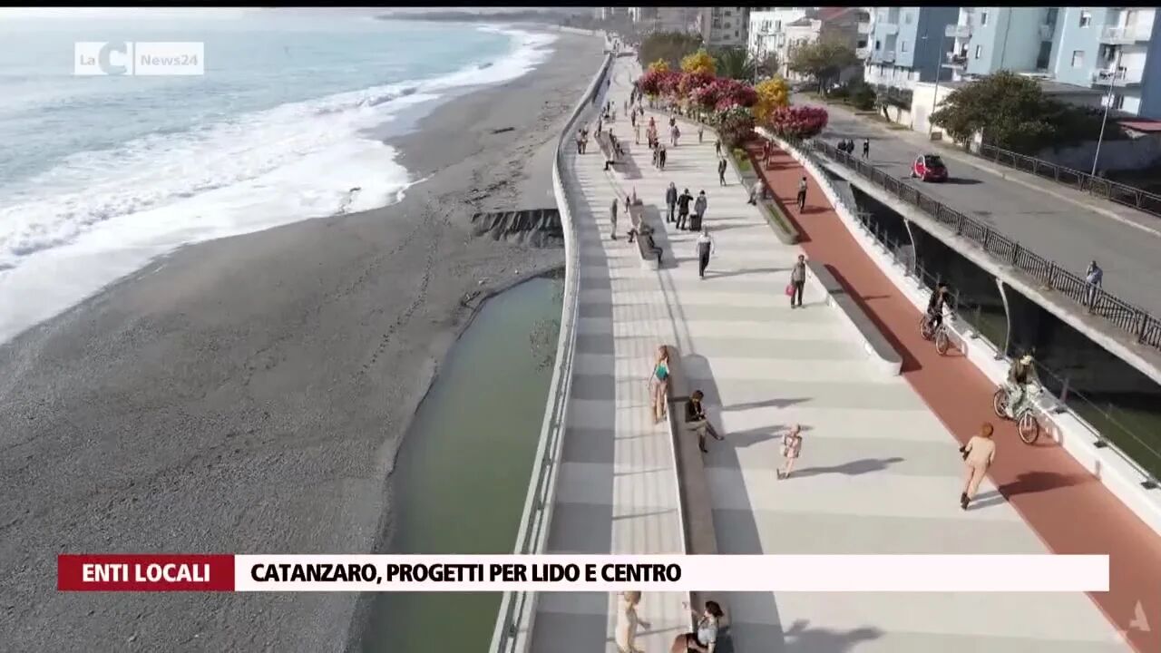 Catanzaro, progetti per lido e centro