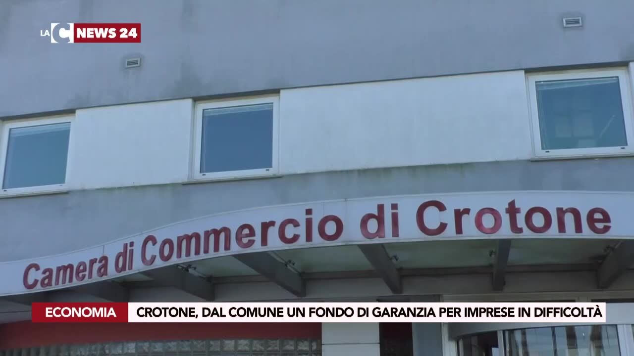 Crotone, dal Comune un fondo di garanzia per imprese in difficoltà