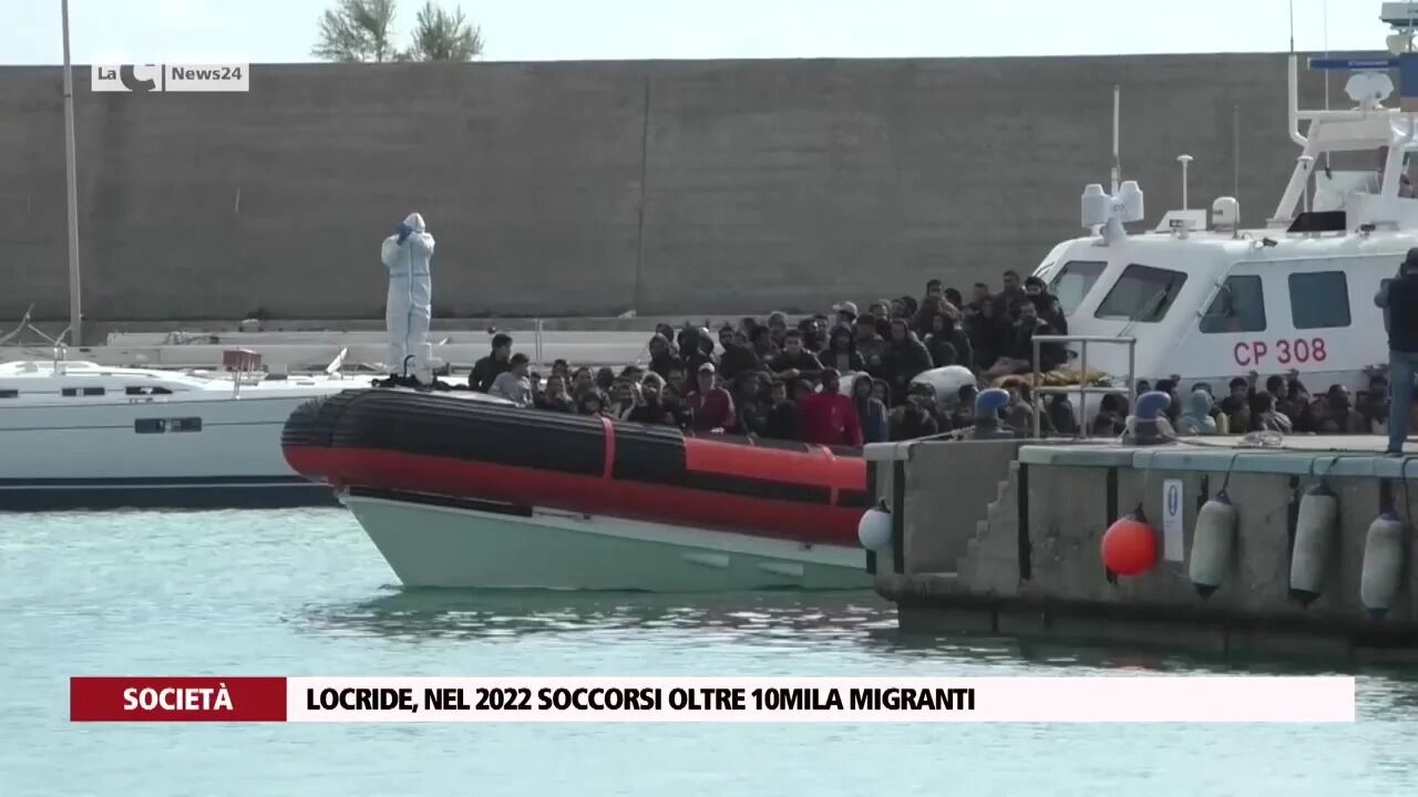 Locride, nel 2022 soccorsi oltre 10mila migranti