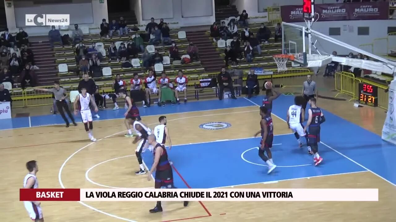 La Viola Reggio Calabria chiude il 2021 con una vittoria