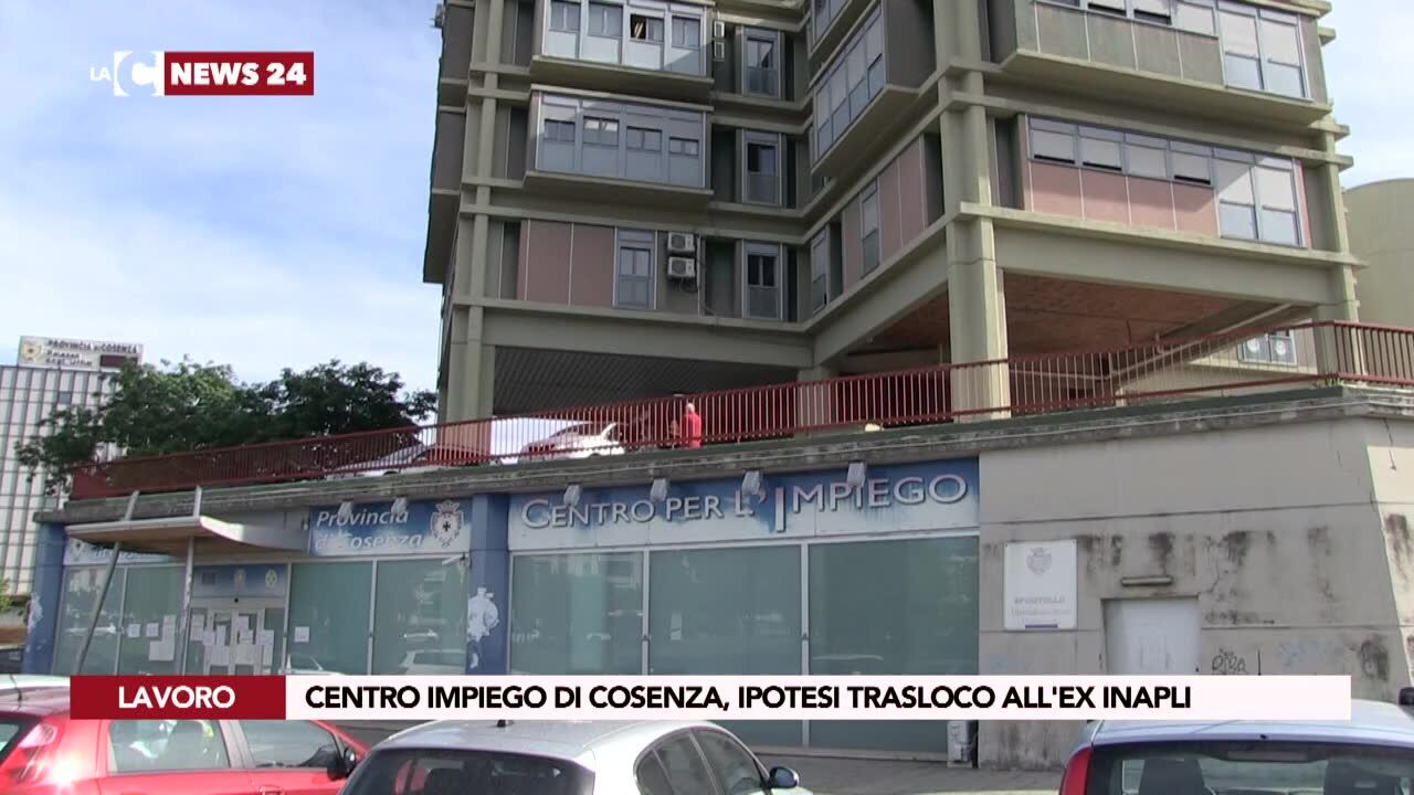 Centro impiego di Cosenza, ipotesi trasloco all'ex Inapli