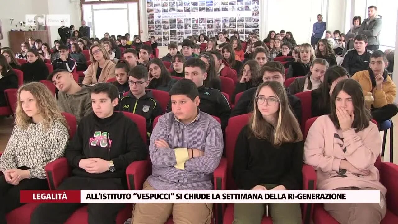 All’istituto “Vespucci” si chiude la settimana della Ri-generazione