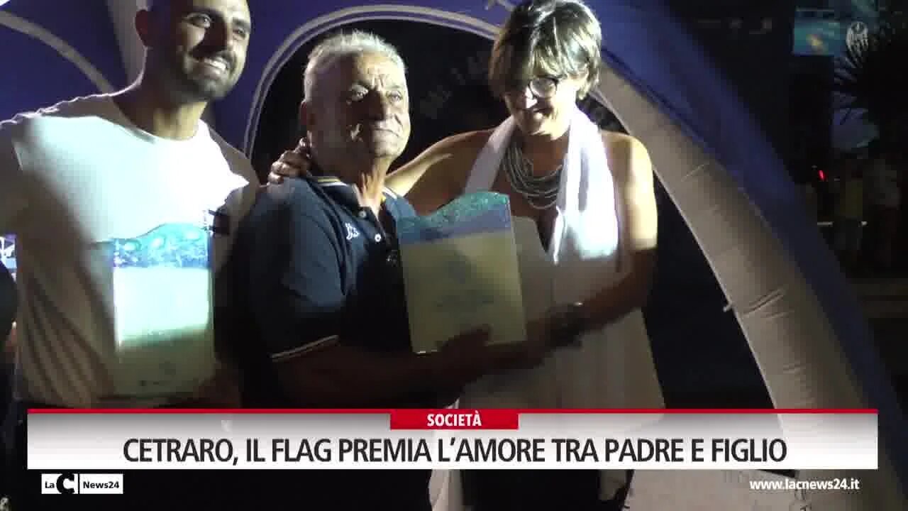 Lascia il posto fisso per lavorare nel suo mare, a Cetraro il Flag premia Antonio e l’inseparabile padre pescatore