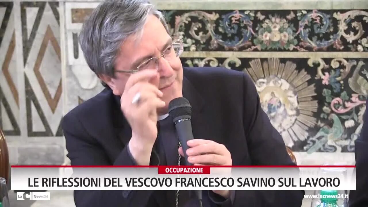 Le riflessioni del Vescovo Francesco Savino sul lavoro