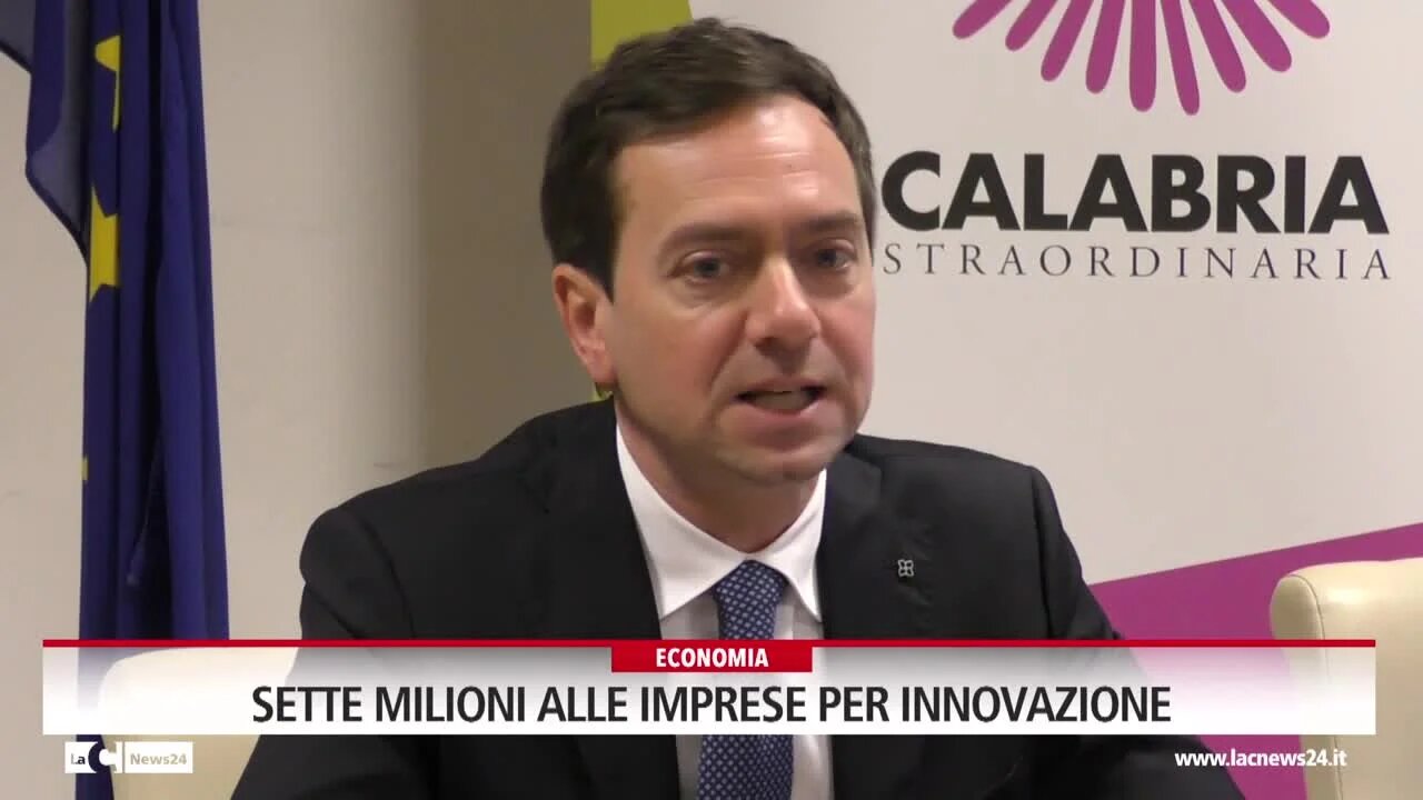 Sette milioni alle imprese per innovazione