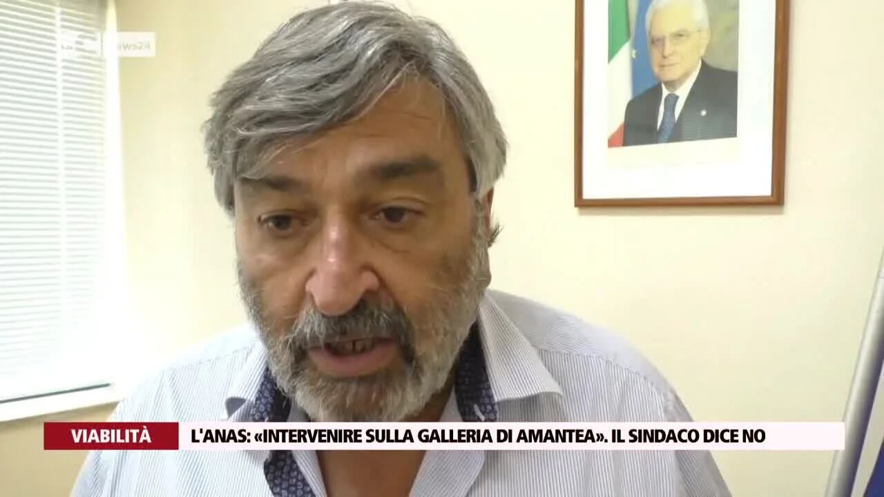 L'Anas: «Intervenire sulla galleria di Amantea». Il sindaco dice no
