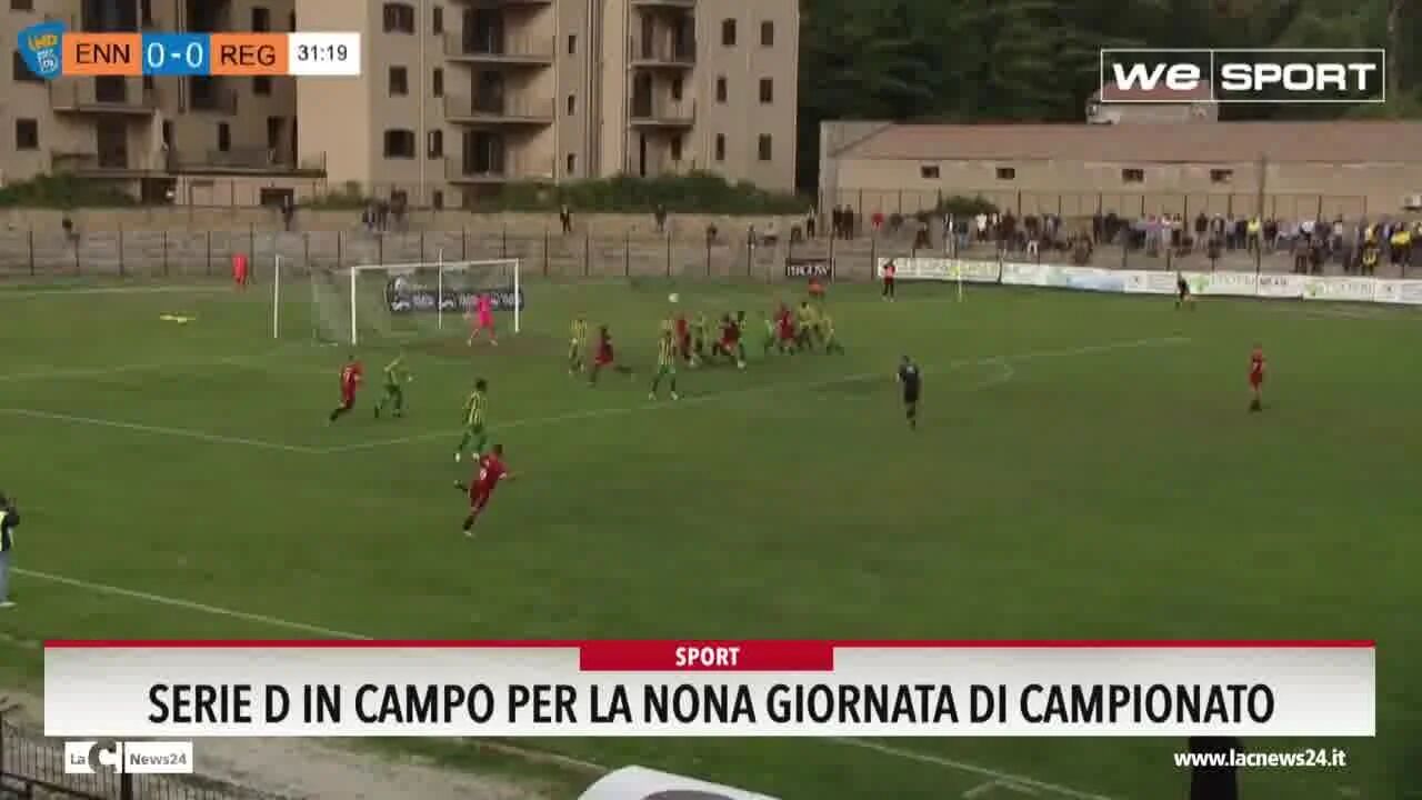 Serie D in campo per la nona giornata di campionato