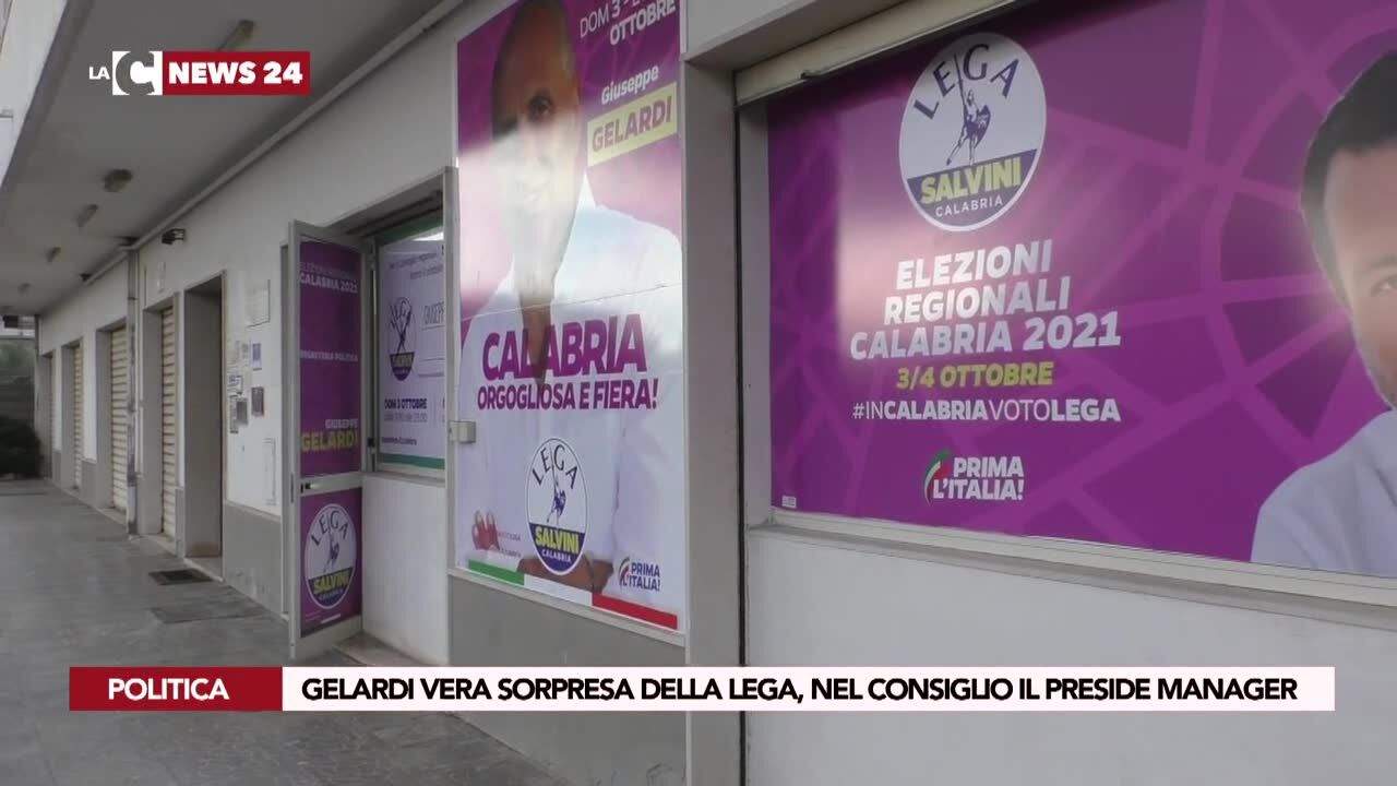 Gelardi vera sorpresa della Lega, a palazzo Campanella il preside manager