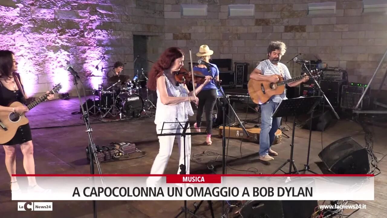A Capocolonna un omaggio a Bob Dylan