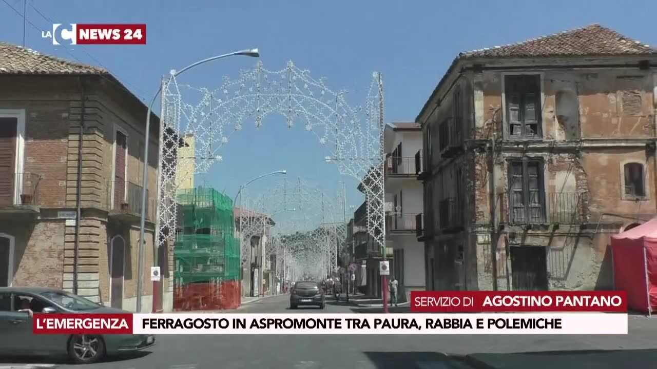 Ferragosto in Aspromonte tra paura, rabbia e polemiche