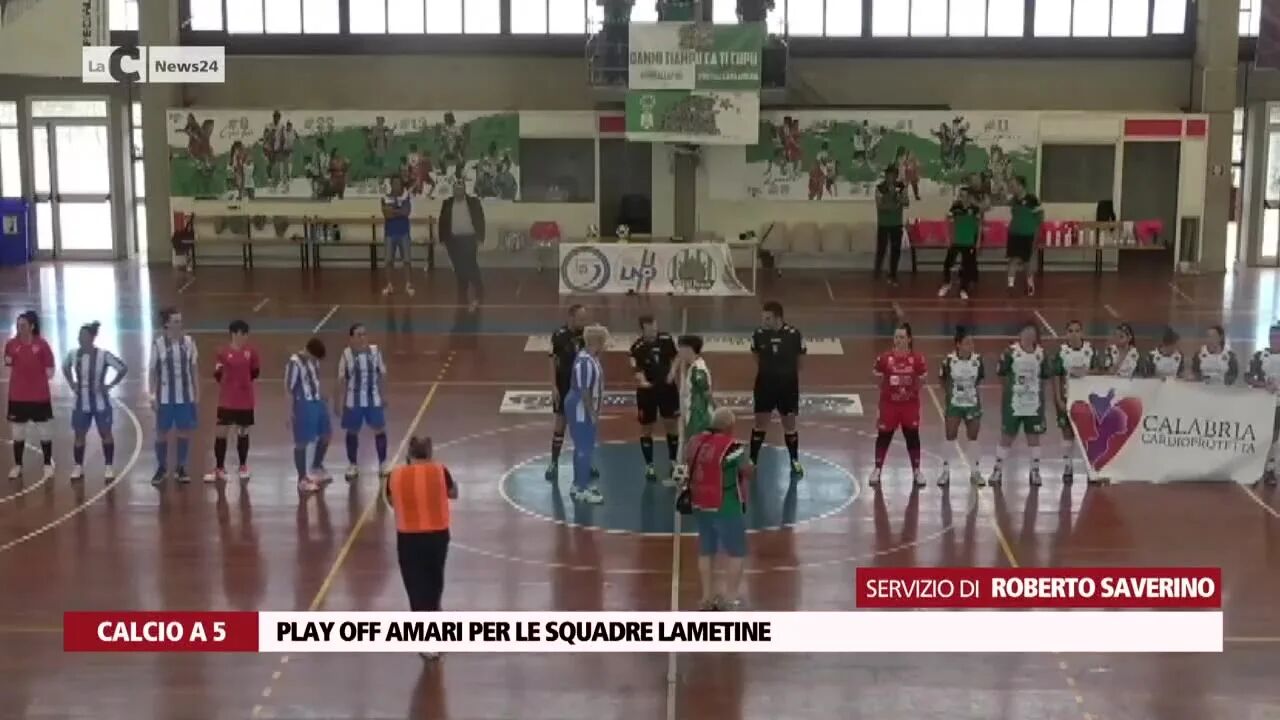 Play off amari per le squadre lametine