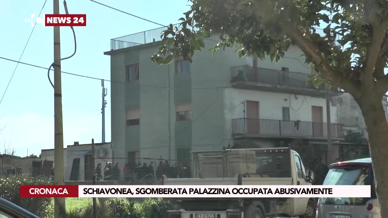 Schiavonea, sgomberata palazzina occupata abusivamente