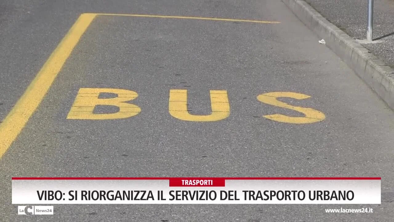 Vibo: si riorganizza il servizio del trasporto urbano