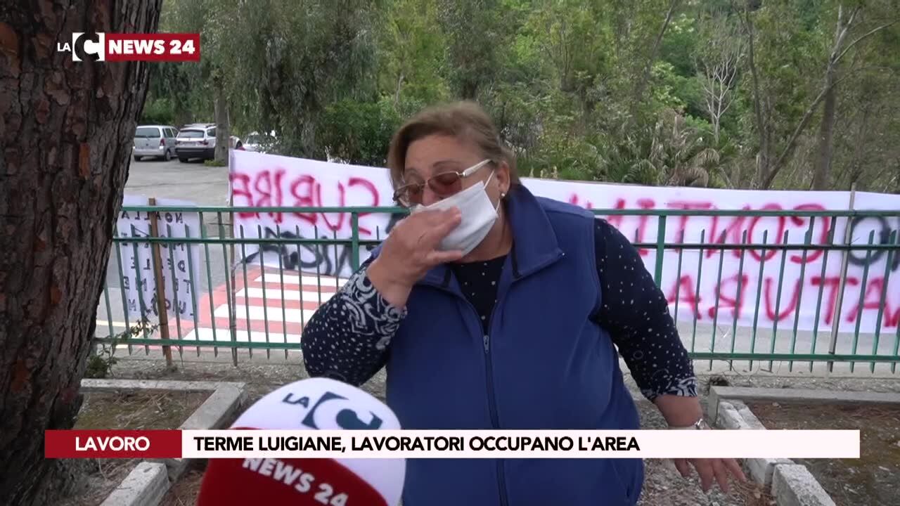 Terme Luigiane, lavoratori occupano l'area