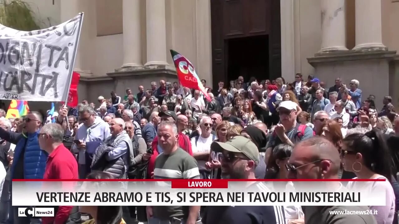 Vertenze Abramo e Tis, si spera nei tavoli ministeriali