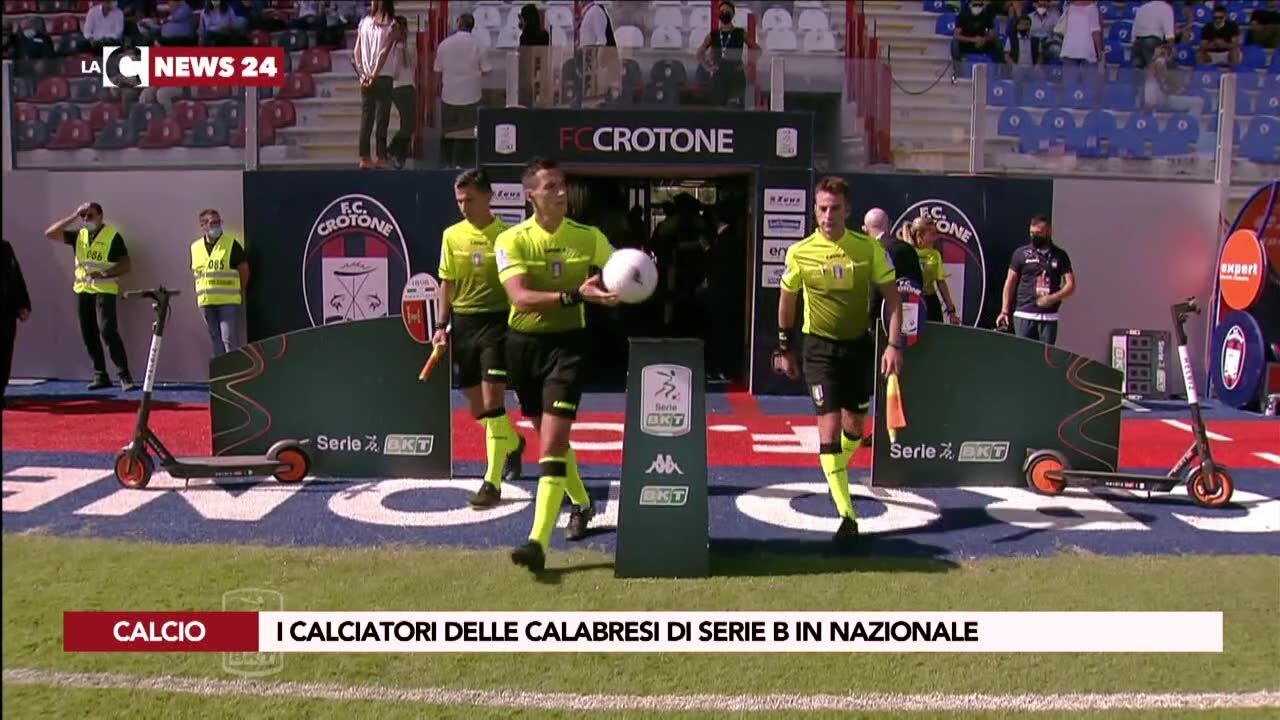 I calciatori delle calabresi di serie b in nazionale