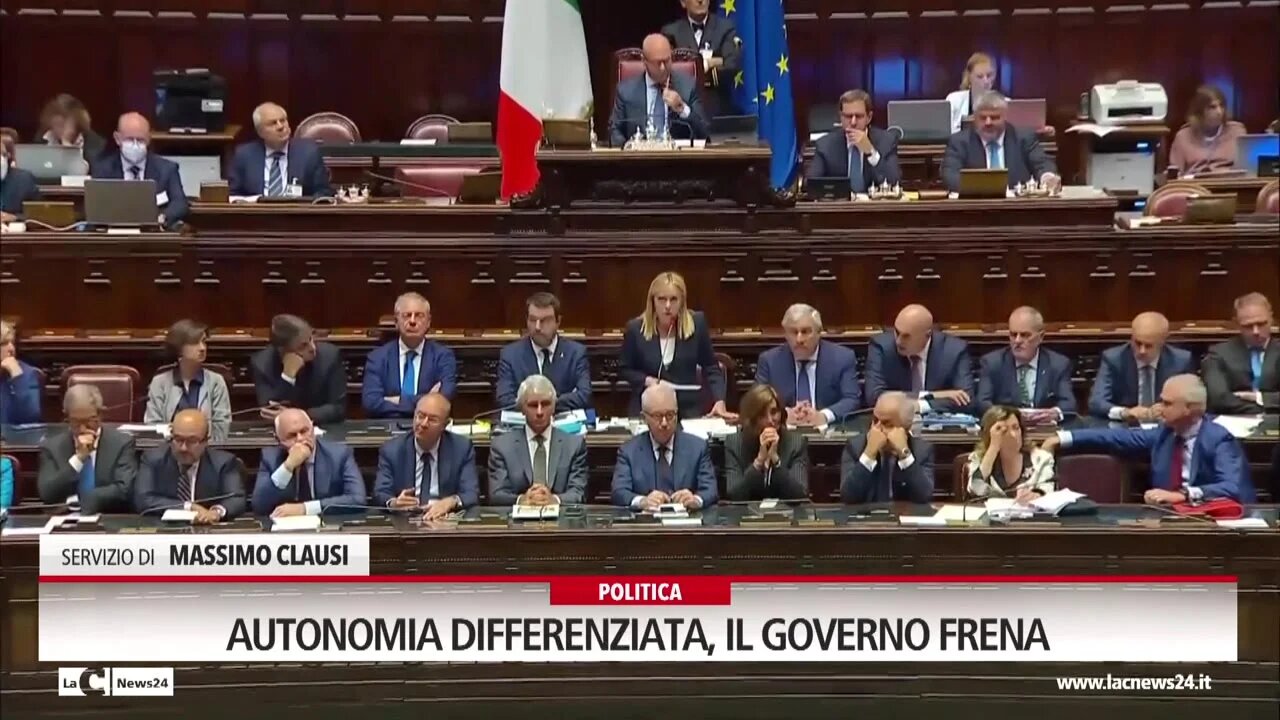 Autonomia differenziata, il governo frena