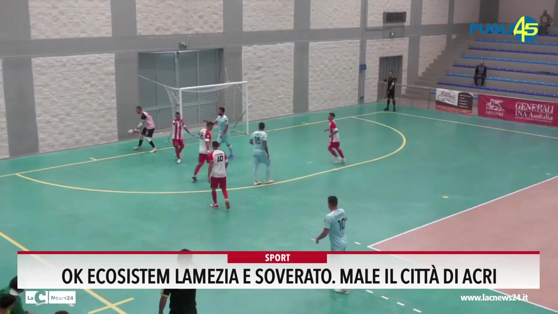 Ok Ecosistem Lamezia e Soverato. Male il Città di Acri