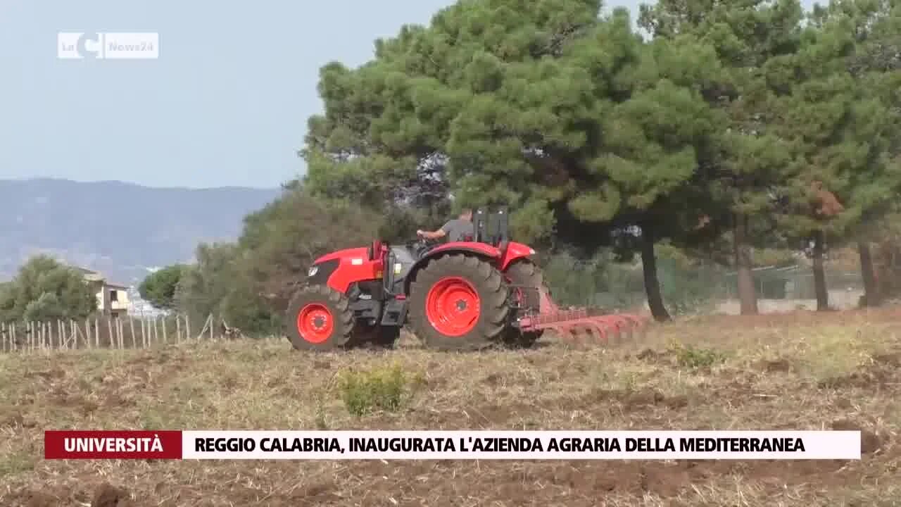 Reggio Calabria, inaugurata l'azienda Agraria della Mediterranea