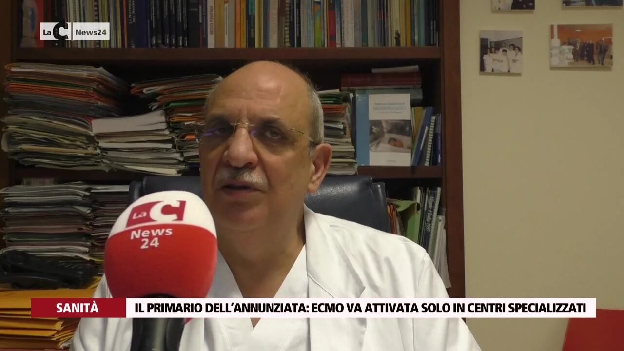 Il primario dell’Annunziata: Ecmo va attivata solo in centri specializzati