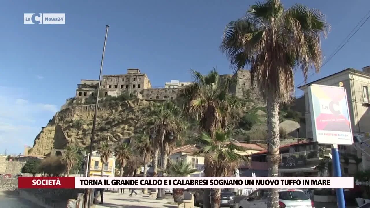 Torna il grande caldo e i calabresi sognano un nuovo tuffo in mare