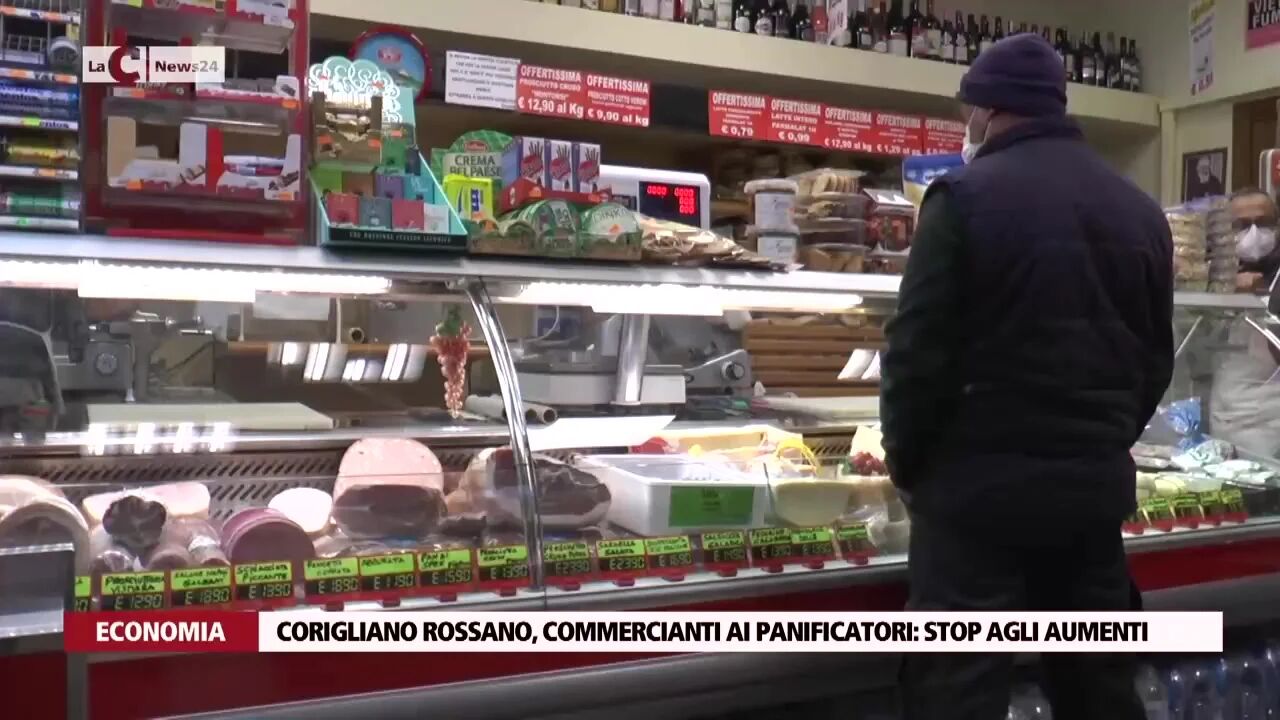 Corigliano Rossano, commercianti ai panificatori: stop agli aumenti