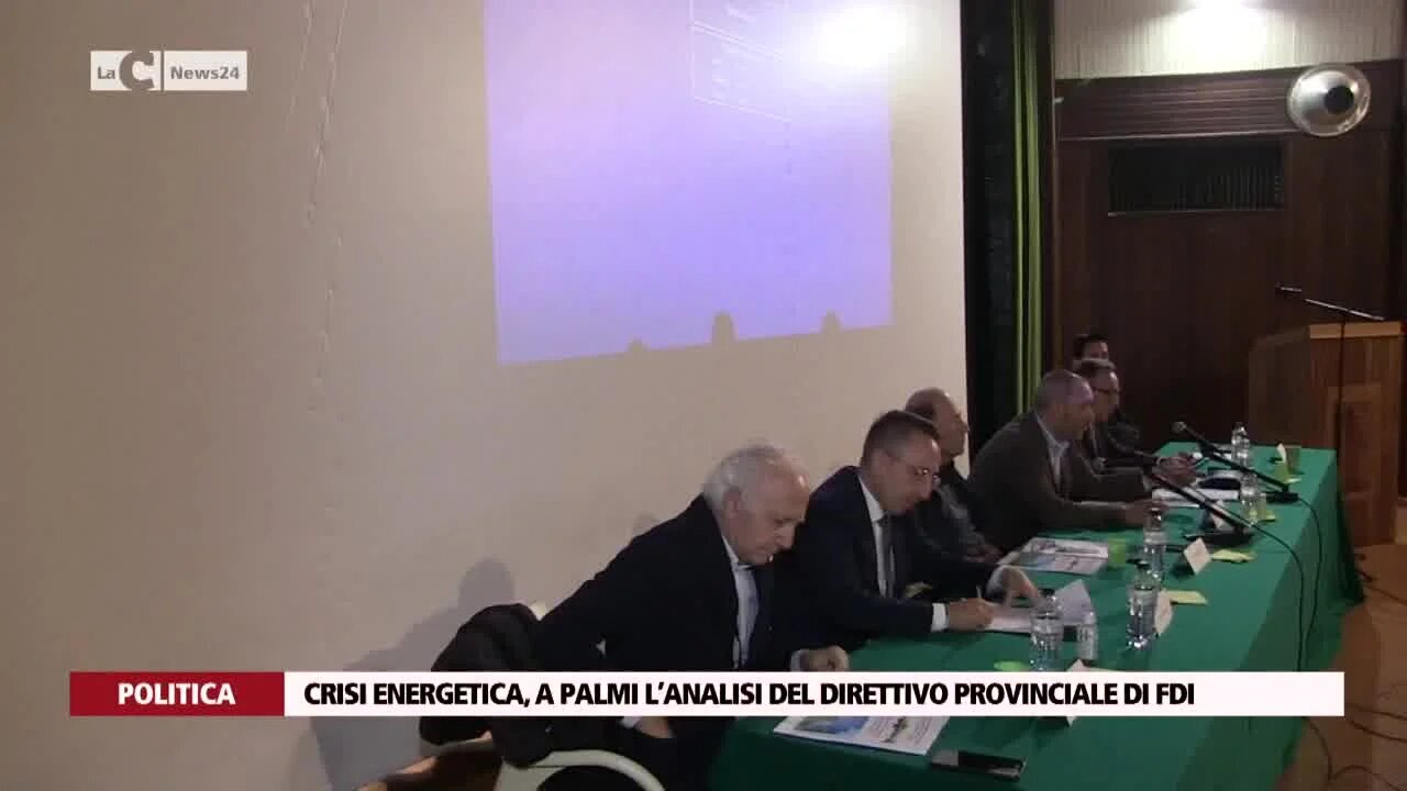 Crisi energetica, a Palmi l’analisi del direttivo provinciale di Fdi