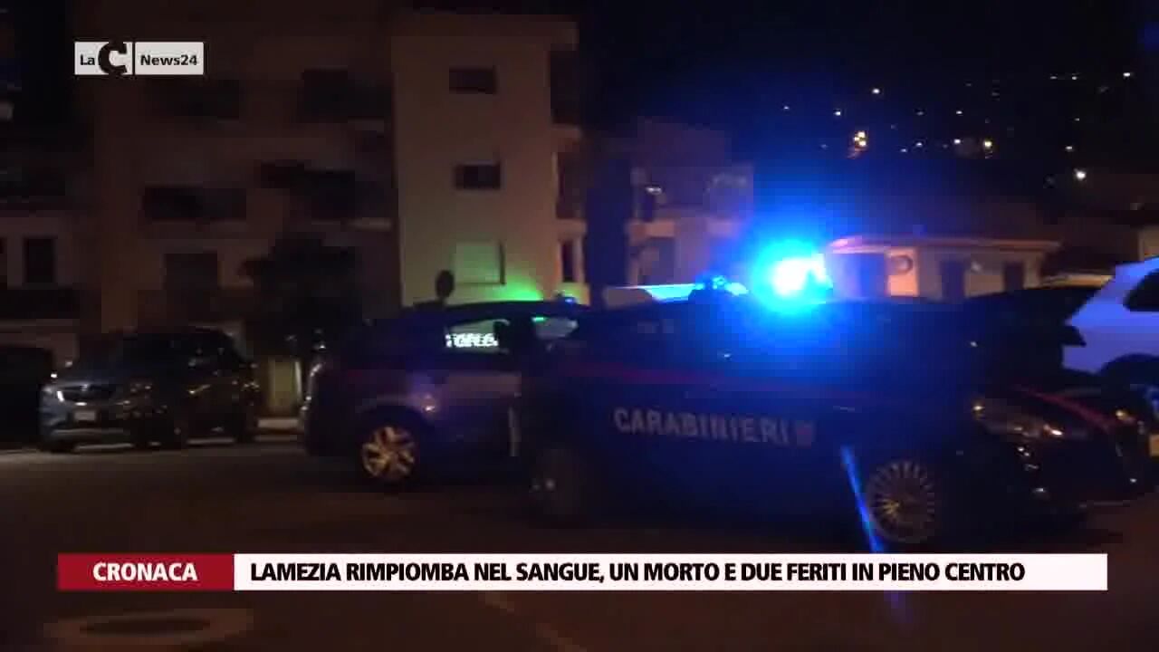 Lamezia rimpiomba nel sangue, un morto e due feriti in pieno centro