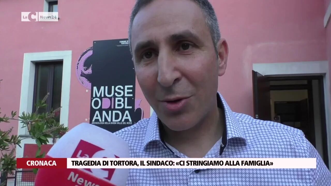 Tragedia di Tortora, il sindaco: «Ci stringiamo alla famiglia»