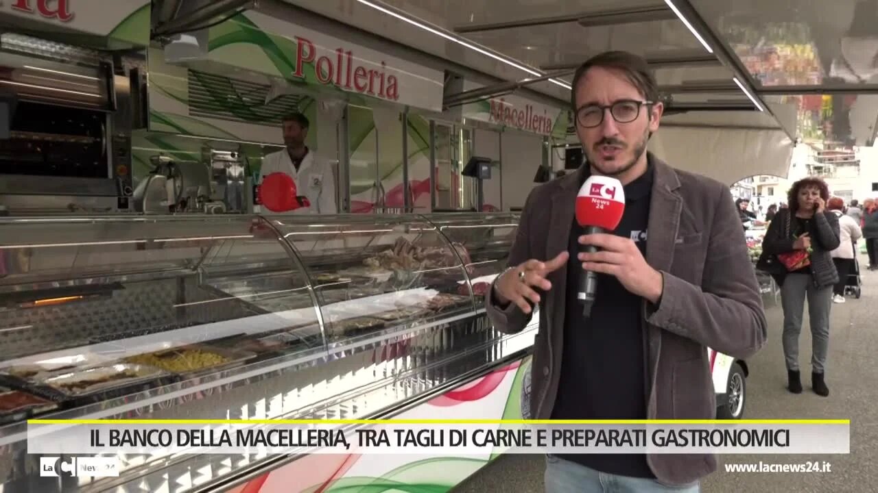 Rubrica Tg Carrello della spesa - Il banco della macelleria, tra tagli di carne e preparati gastronomici