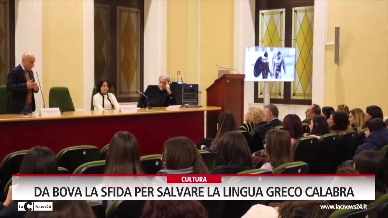 Da Bova la sfida per salvare la lingua greco calabra