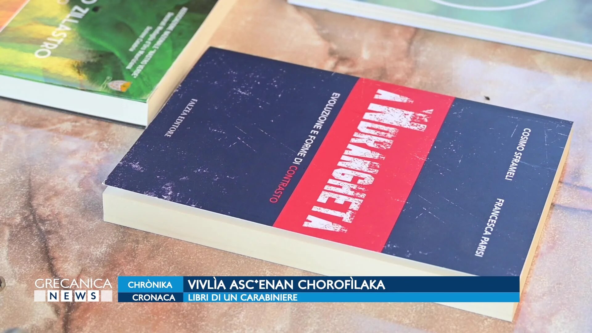 Grecanica News - Cosimo Sframeli: da carabiniere a scrittore