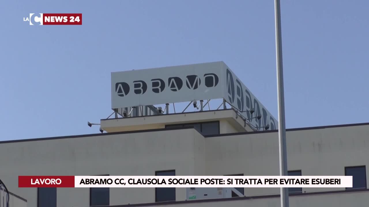 Abramo CC, clausola sociale poste si tratta per evitare esuberi