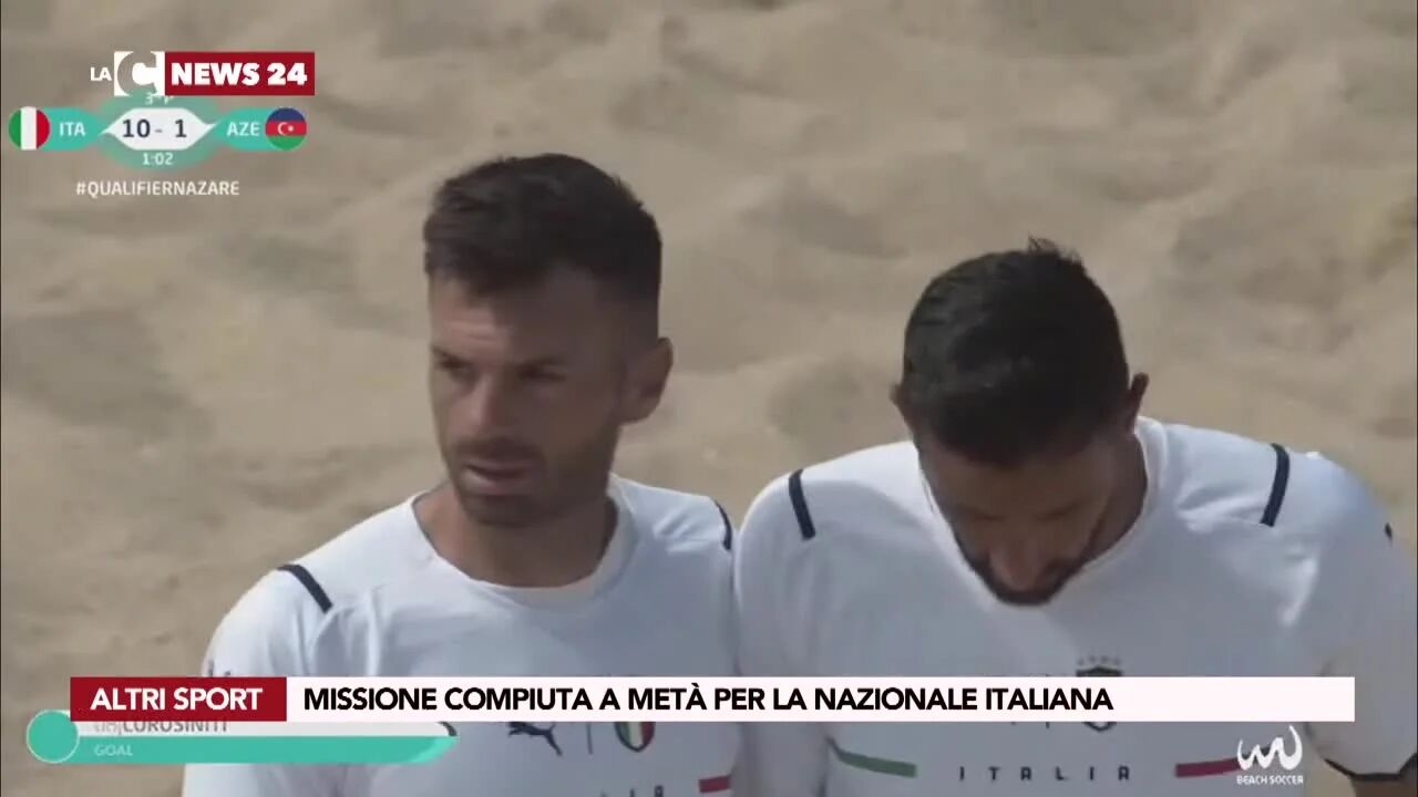 Missione compiuta a metà per la Nazionale Italiana