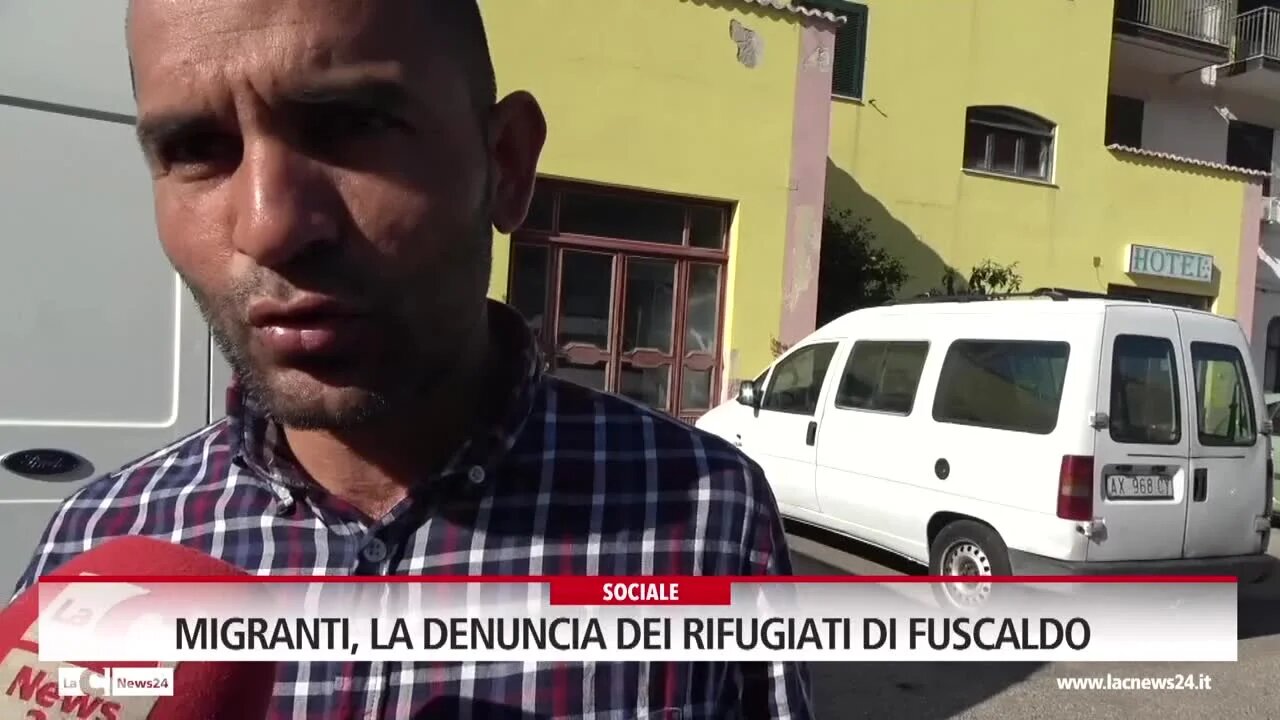 Migranti, la denuncia dei rifugiati di Fuscaldo