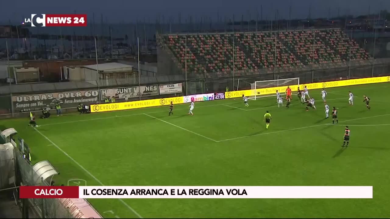 Il Cosenza arranca e la Reggina vola