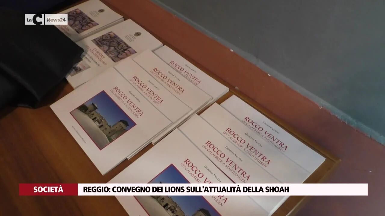 Reggio convegno dei lions sull'attualità della shoah