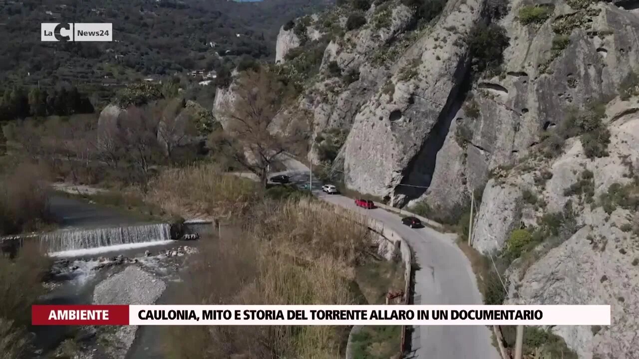 Mito e storia del torrente Allaro in un documentario: «Mi ha stregato, è stato amore a priva vista»