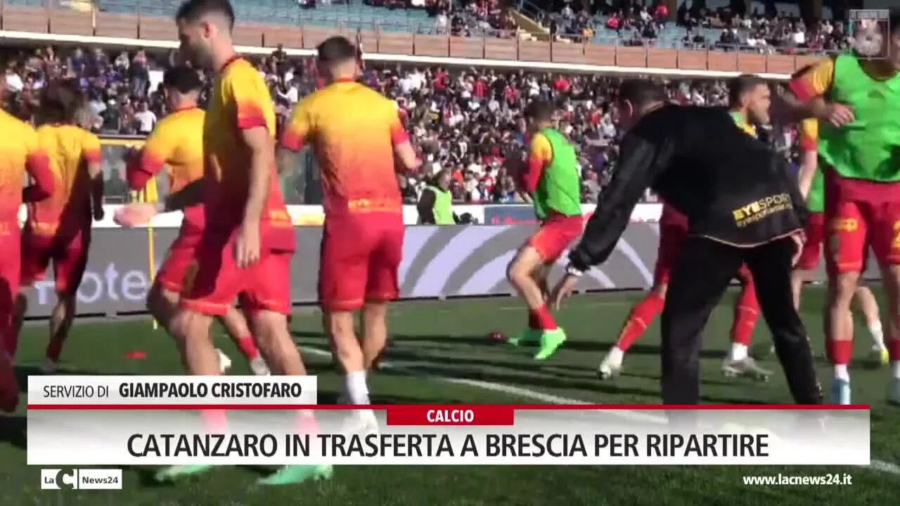 Catanzaro in trasferta a Brescia per ripartire