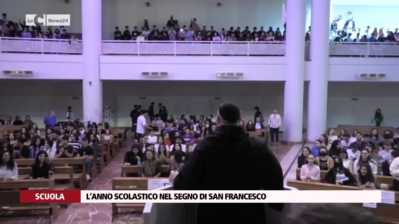 L’anno scolastico nel segno di San Francesco