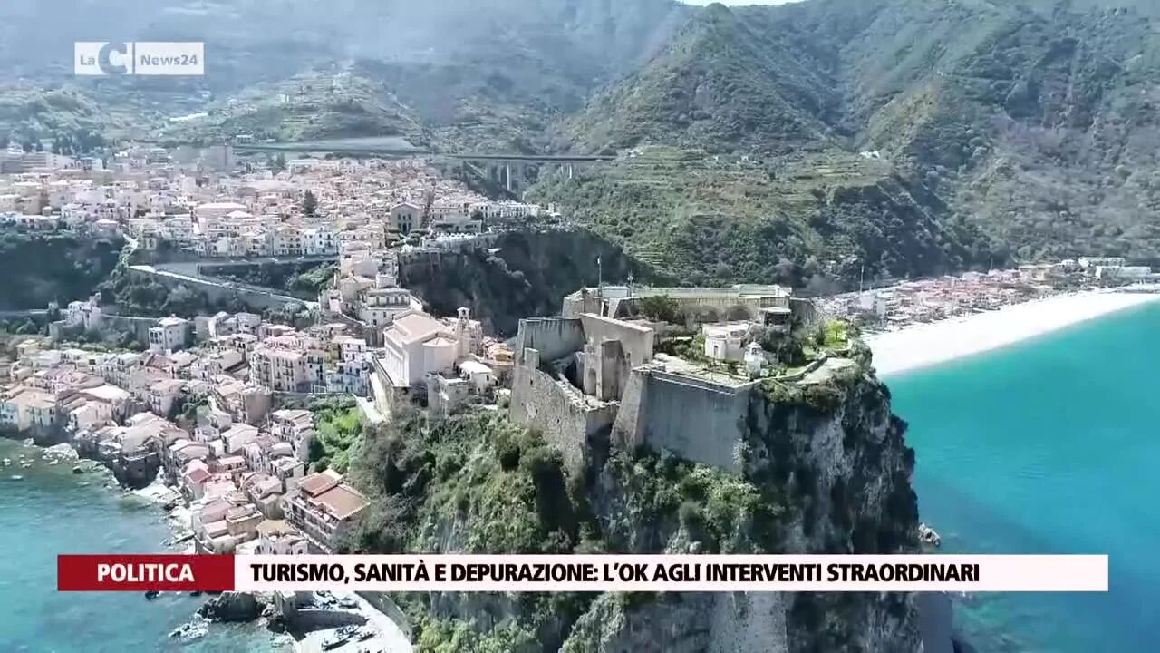 Turismo, sanità e depurazione: l’ok agli interventi straordinari