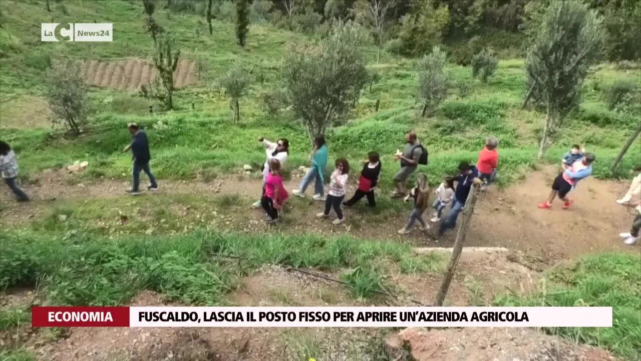 Fuscaldo, lascia il posto fisso per aprire un’azienda agricola