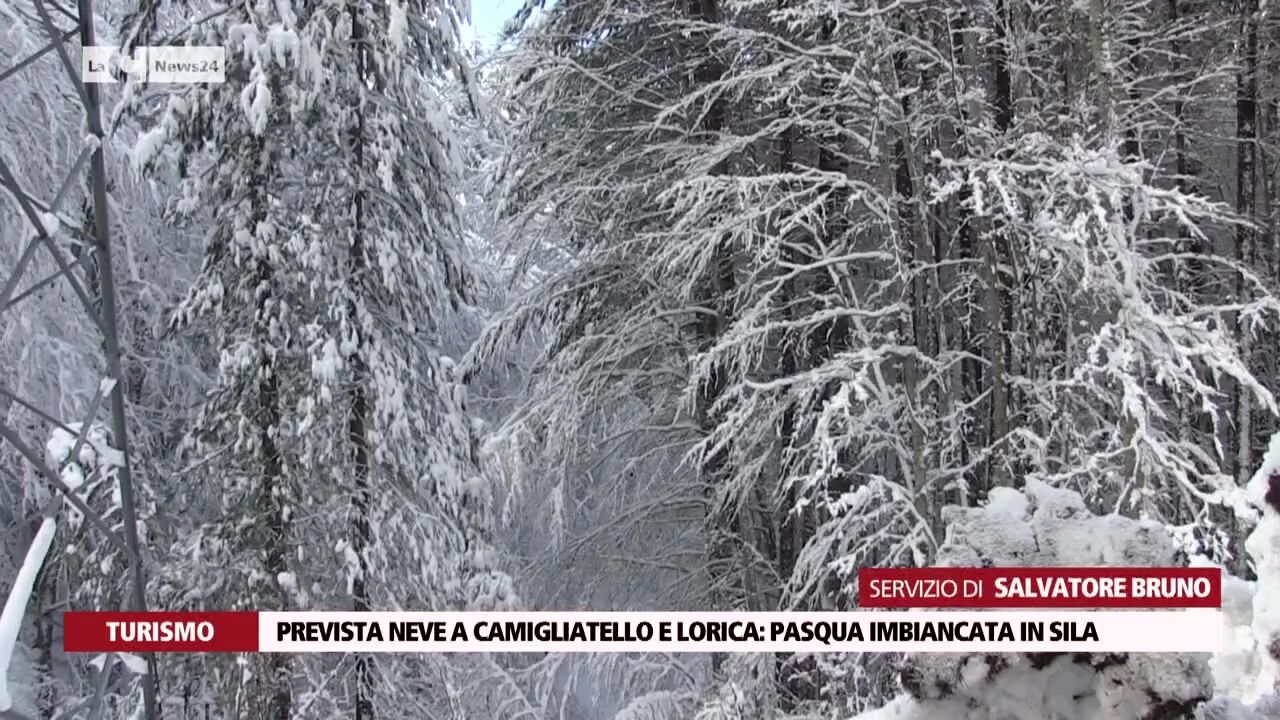 Prevista neve a Camigliatello e Lorica pasqua imbiancata in Sila