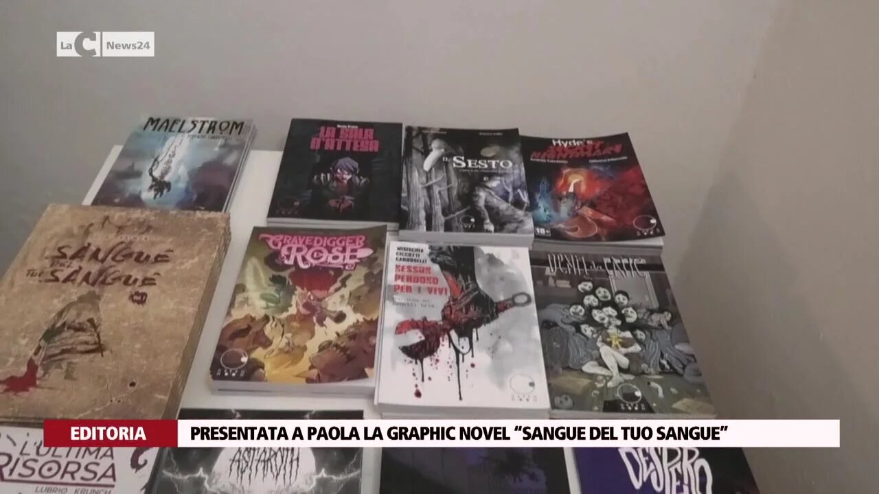 Presentata a Paola la Graphic Novel “sangue del tuo sangue”