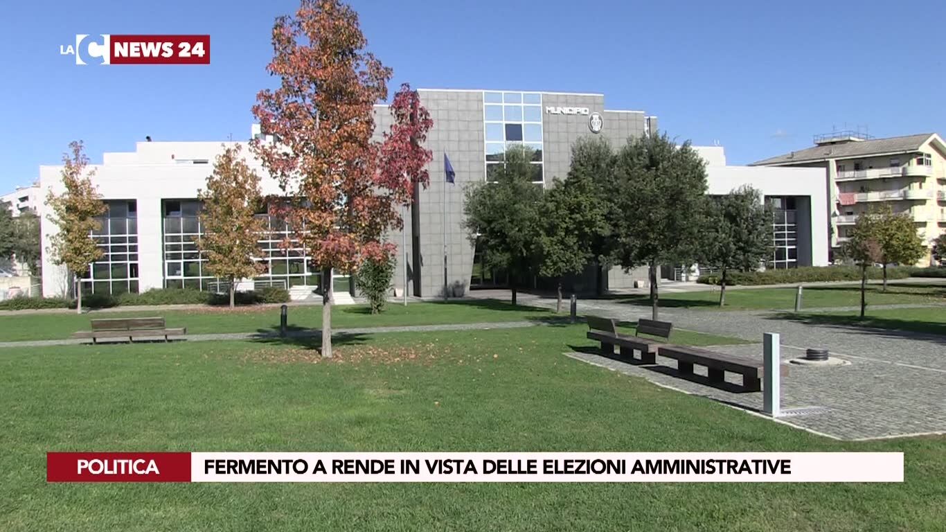 Fermento a Rende in vista delle elezioni amministrative