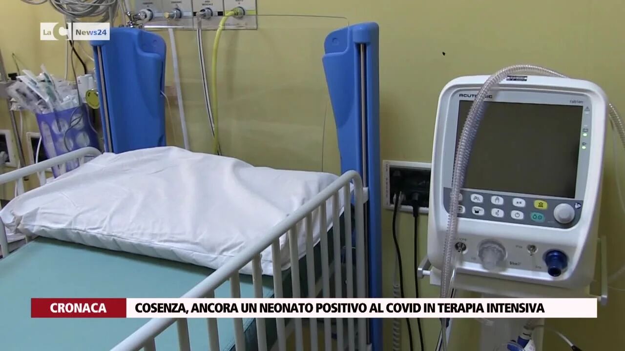 Cosenza, ancora un neonato positivo al Covid in Terapia intensiva