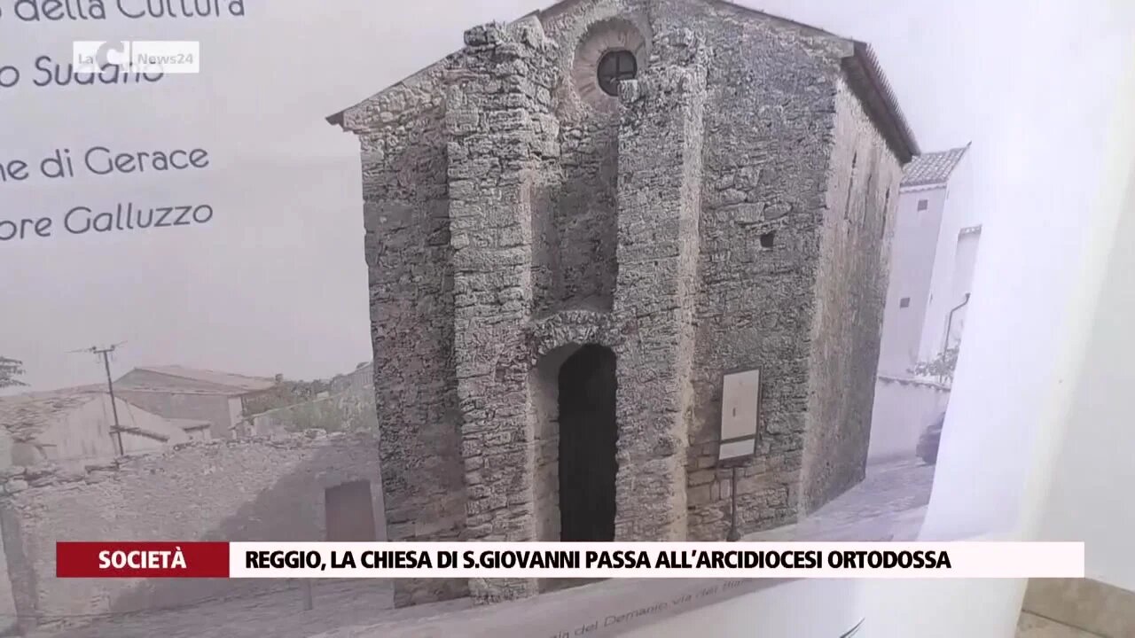 Reggio, la chiesa di S.Giovanni passa all’arcidiocesi ortodossa