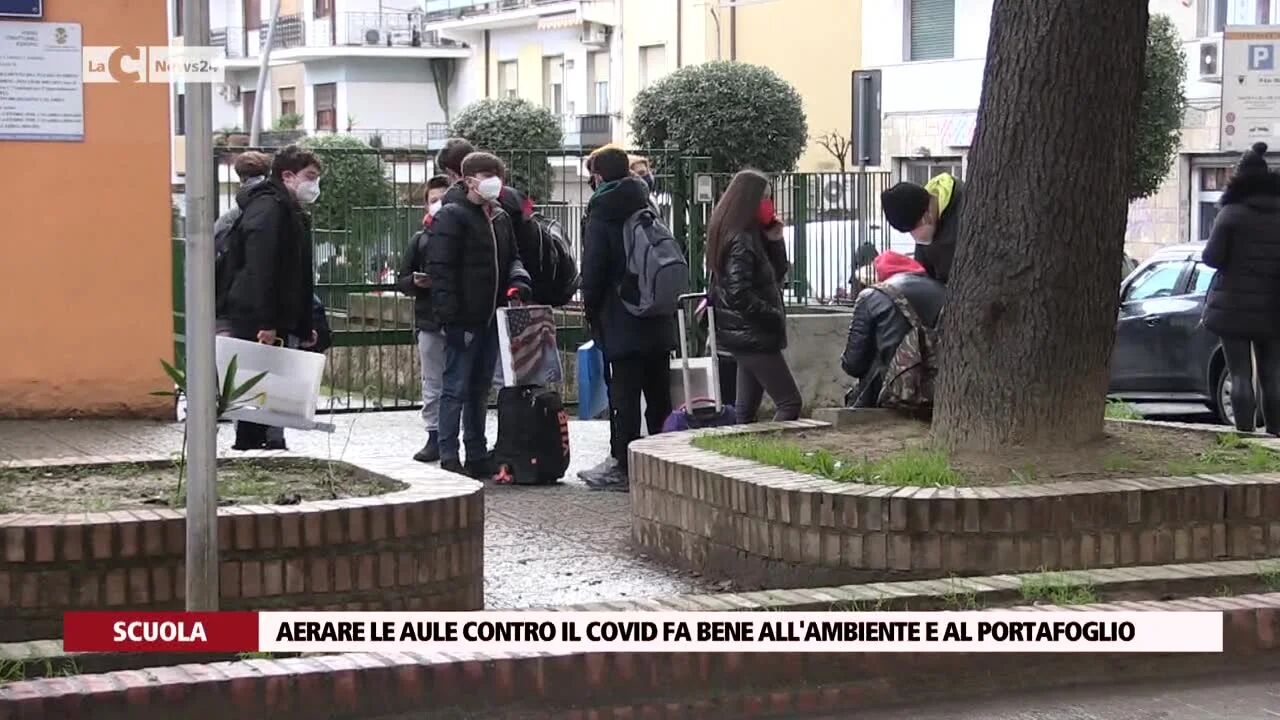 Aerare le aule contro il Covid fa bene all'ambiente e al portafoglio